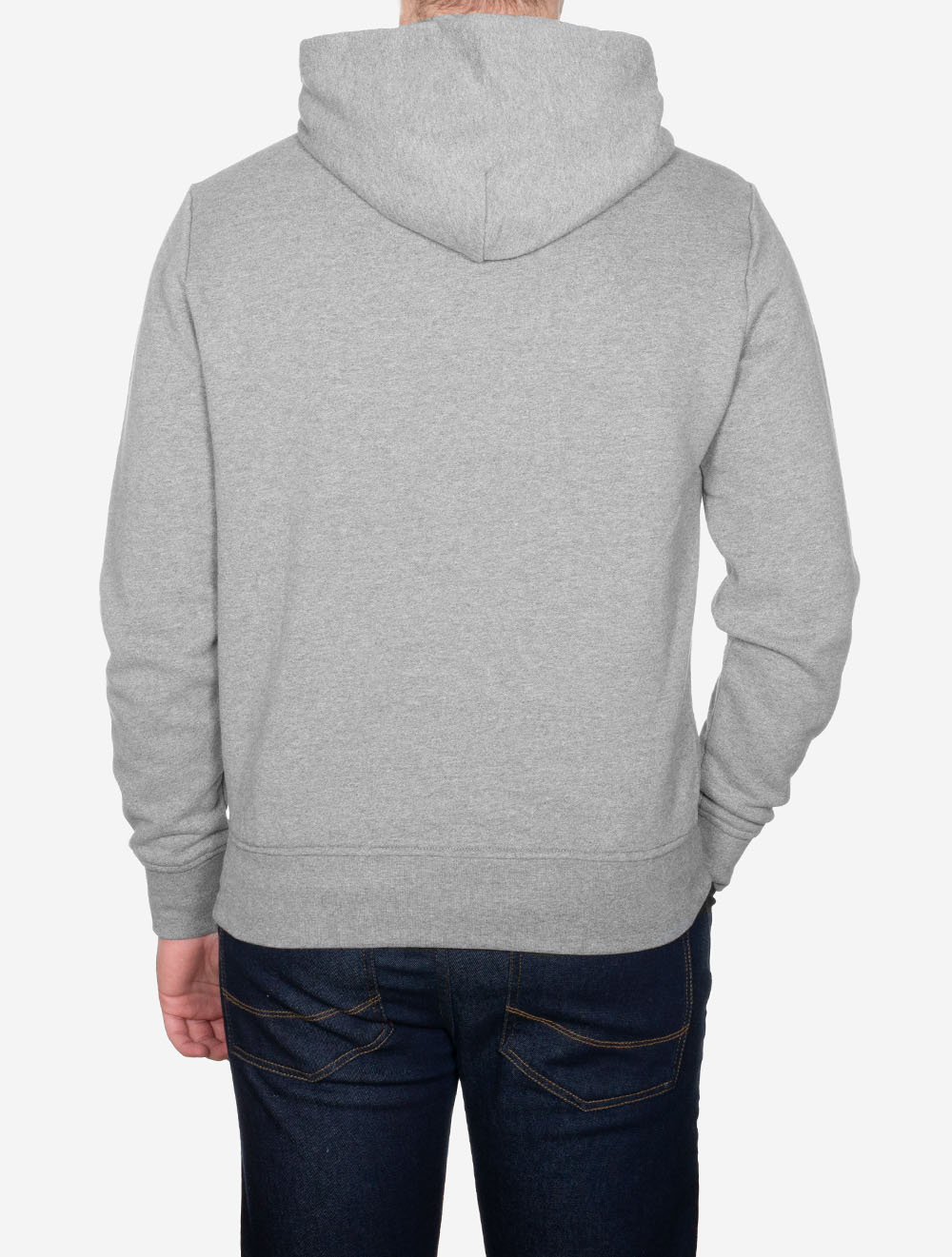 Ralph Lauren Fleece Logo Hoodie Grey AI2