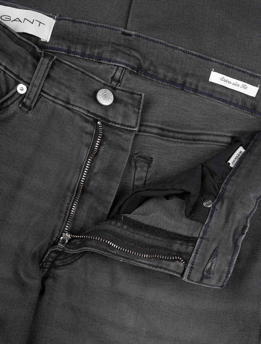 Extra Slim Active Recover Jeans Black Worn In