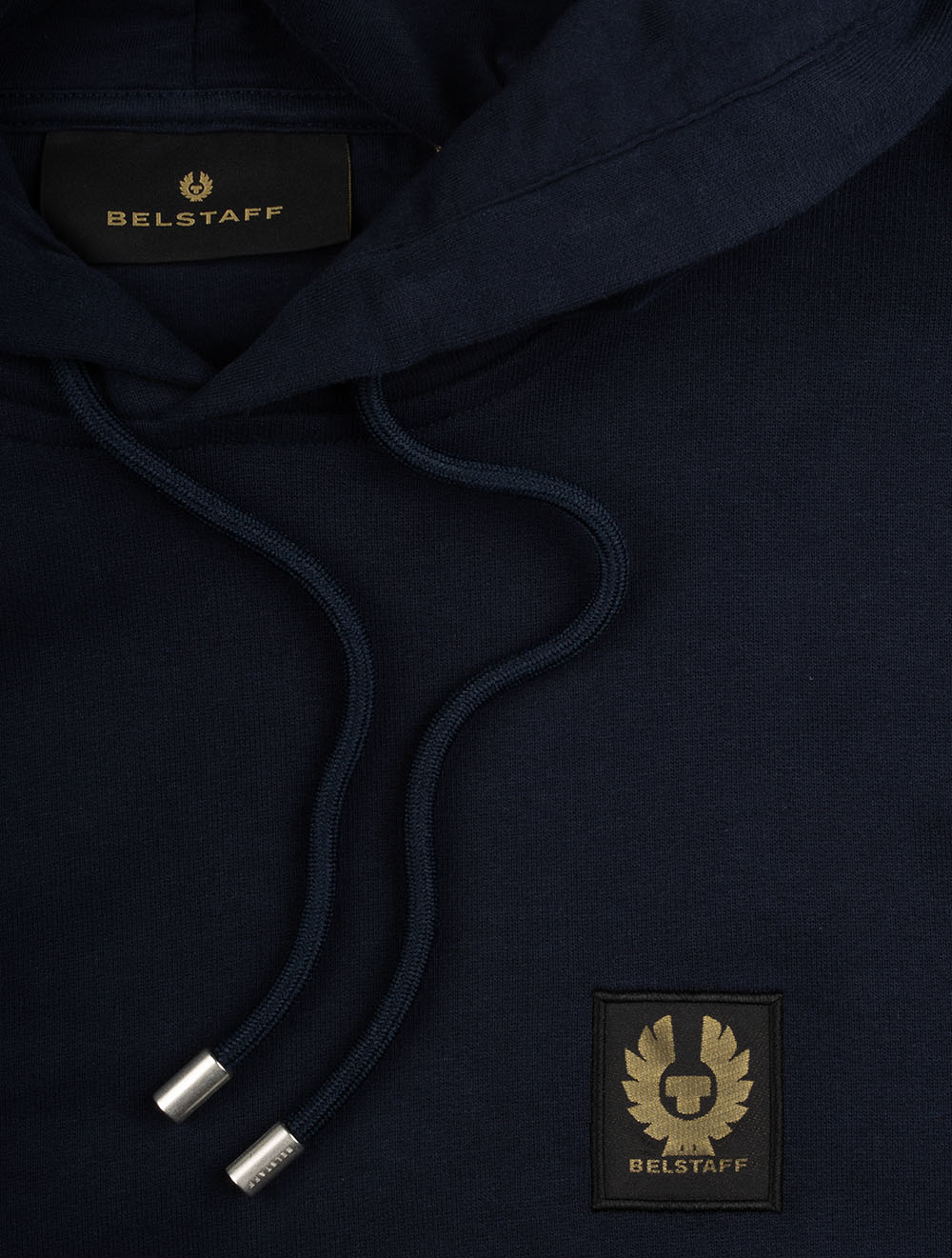 Cotton Hoodie Dark Ink