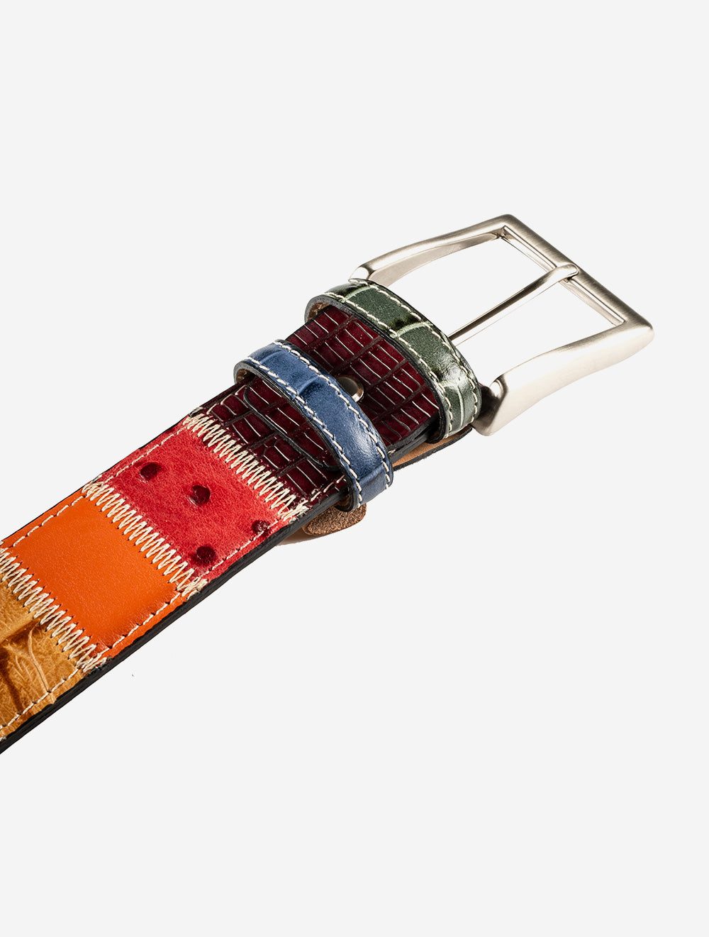 Patchwork-Gürtel Multi