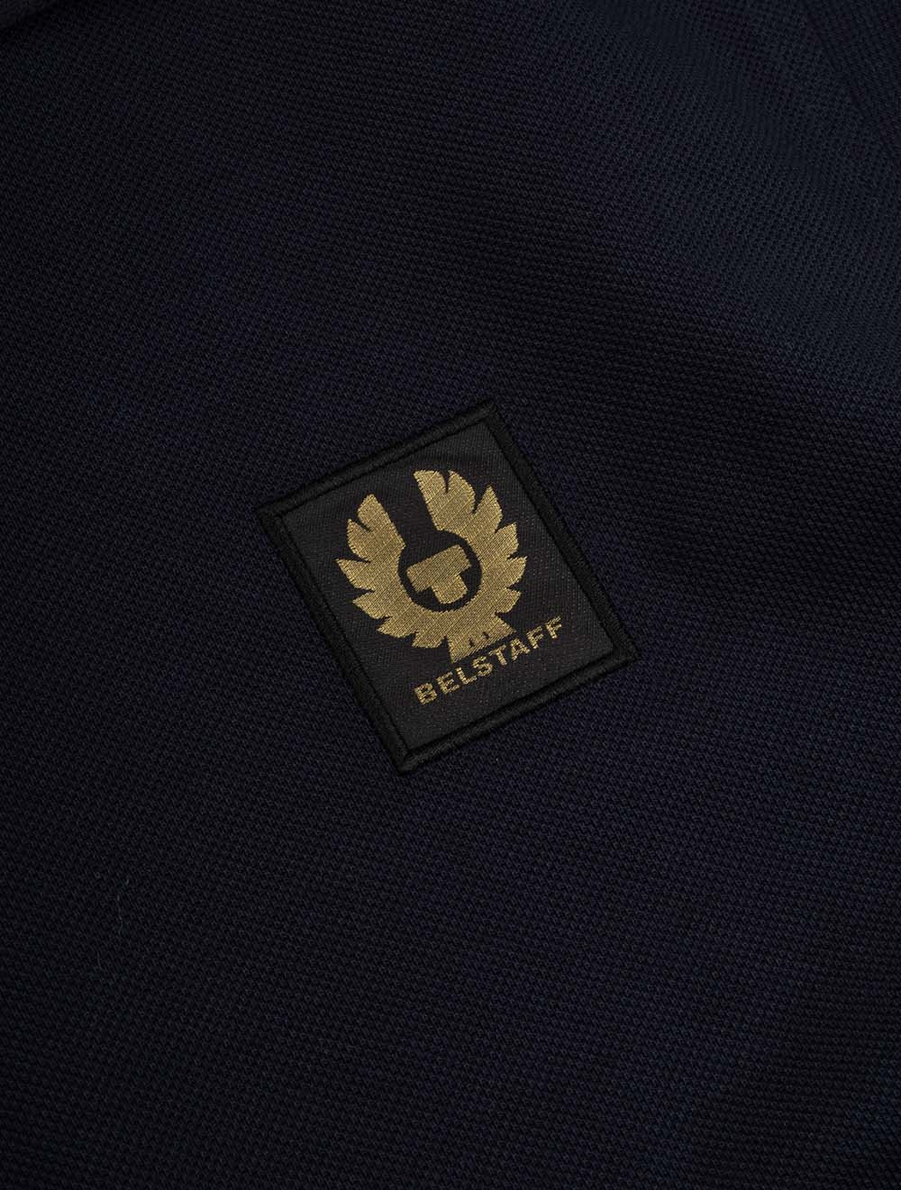 Long Sleeved Polo Dark Ink