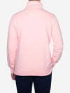 Regular Fit Shield Half Zip Sweat Bubbelgum Pink