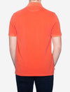 Sunfaded Pique Short Sleeve Rugger Burnt Orange