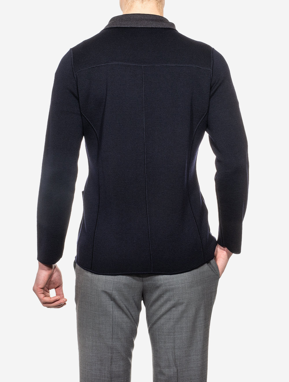 Swacket réversible bleu marine