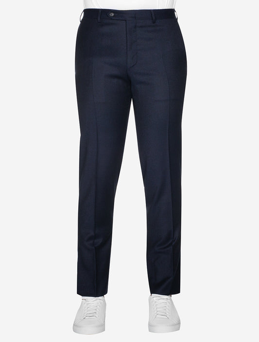 CANALI Flannel Trouser Navy
