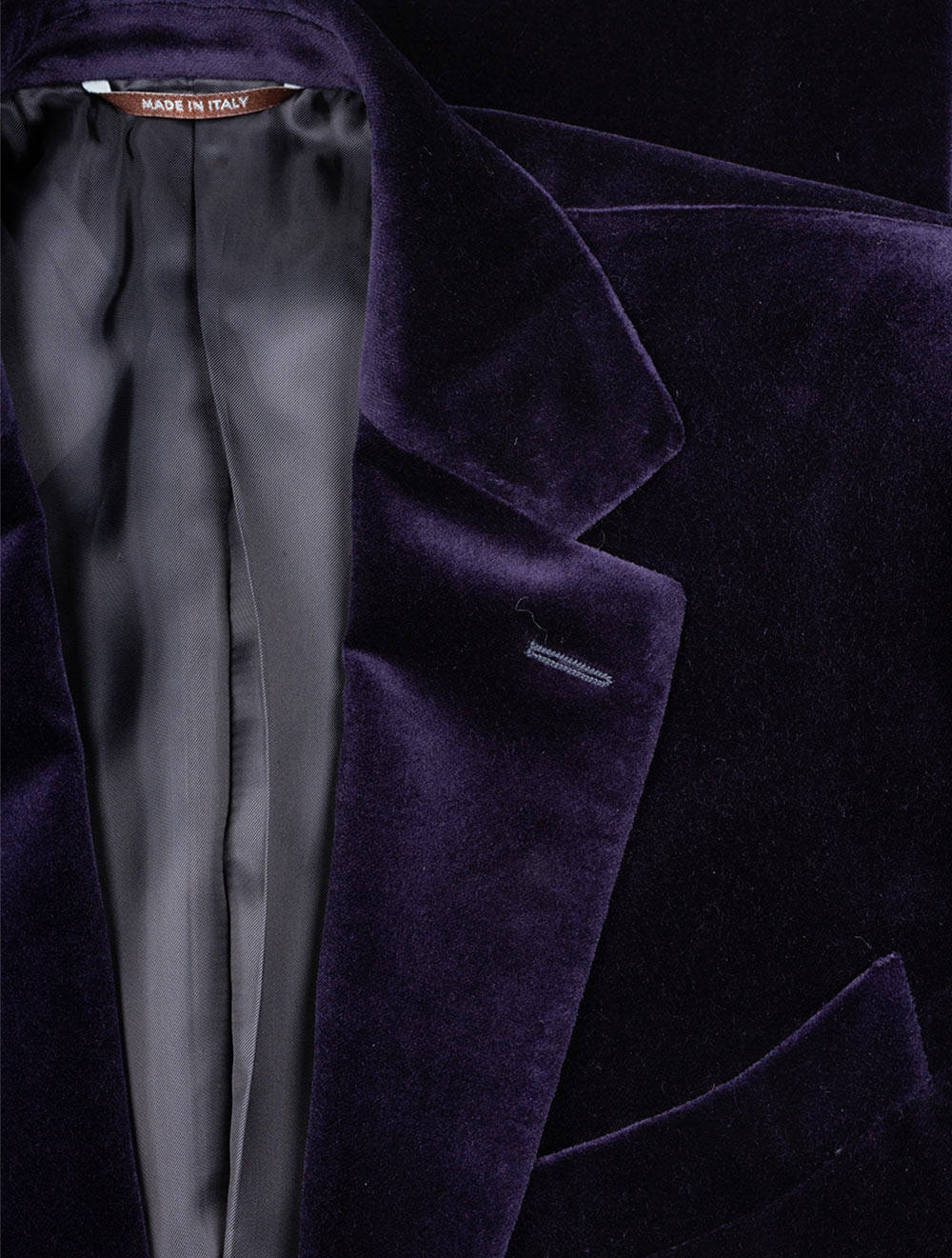 Canali Velvet Jacket Navy AI1