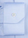 Contemporary Plain With Inlay Shirt Blue