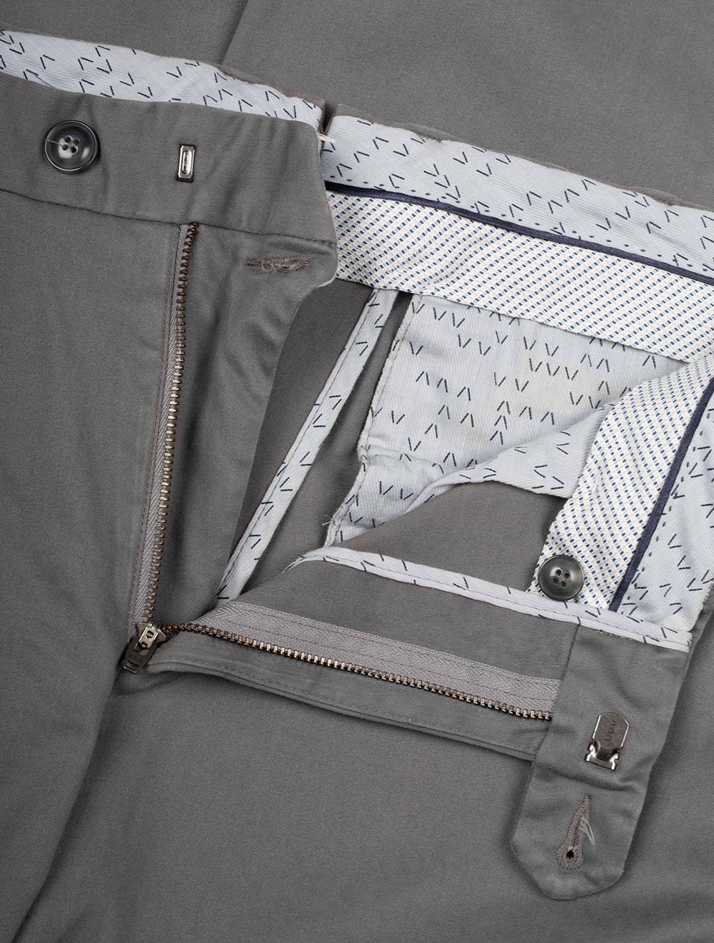 Dressler Cotton Chinos Jasper Grey AI5