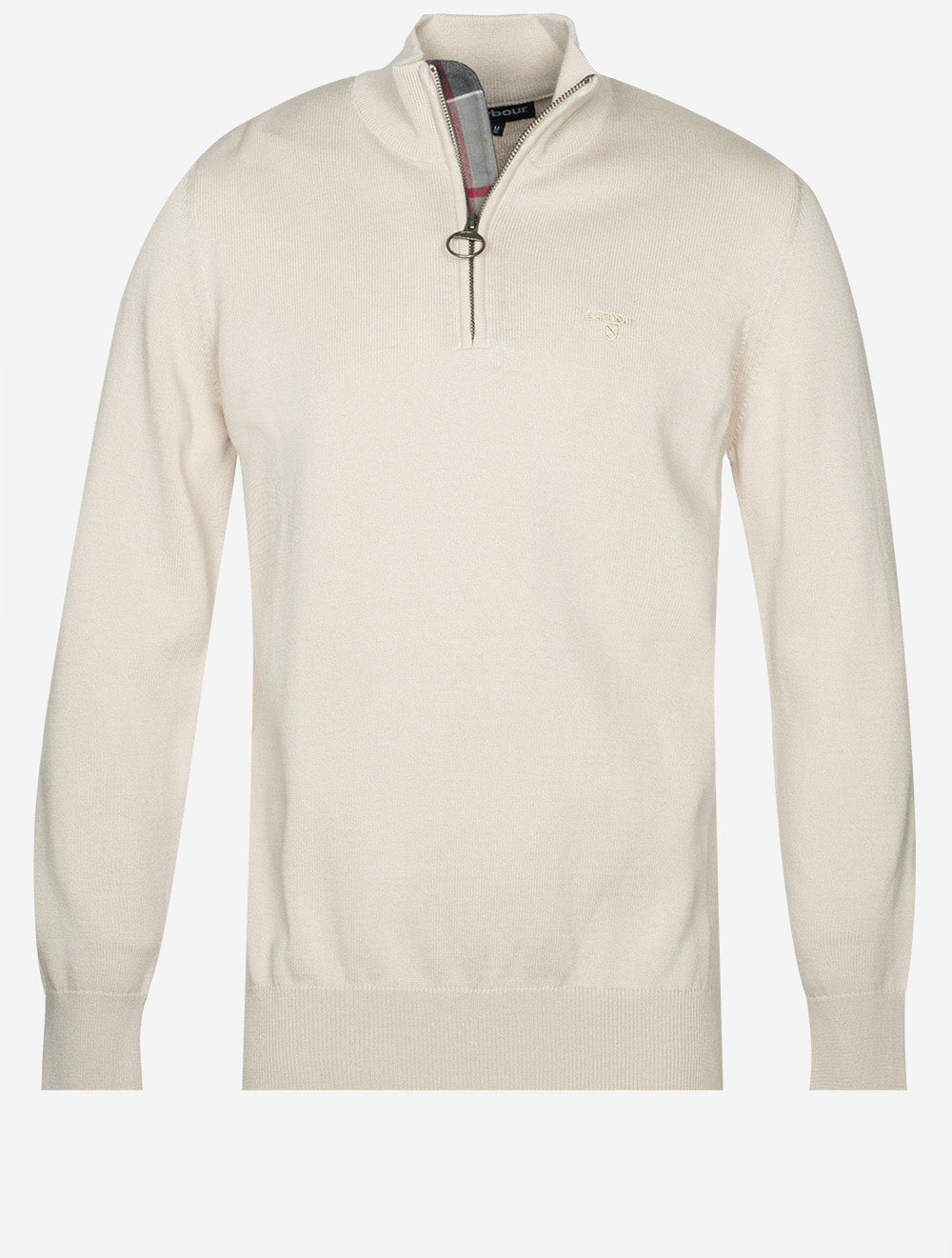Barbour Half Zip Sweater Mist MI