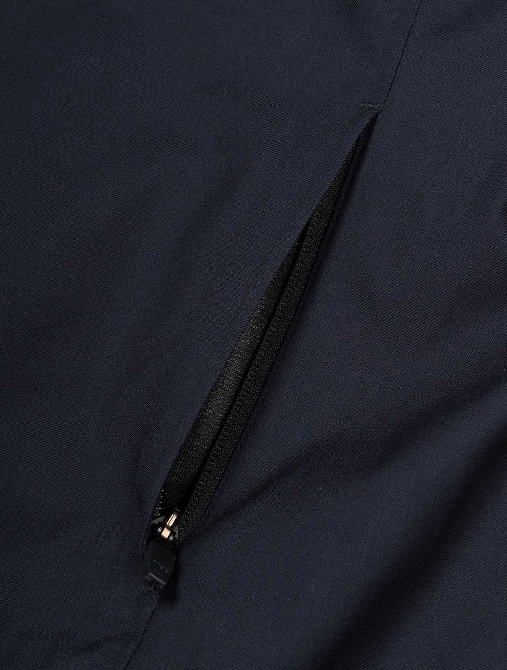 Bullet Savile Wool Jacket Navy