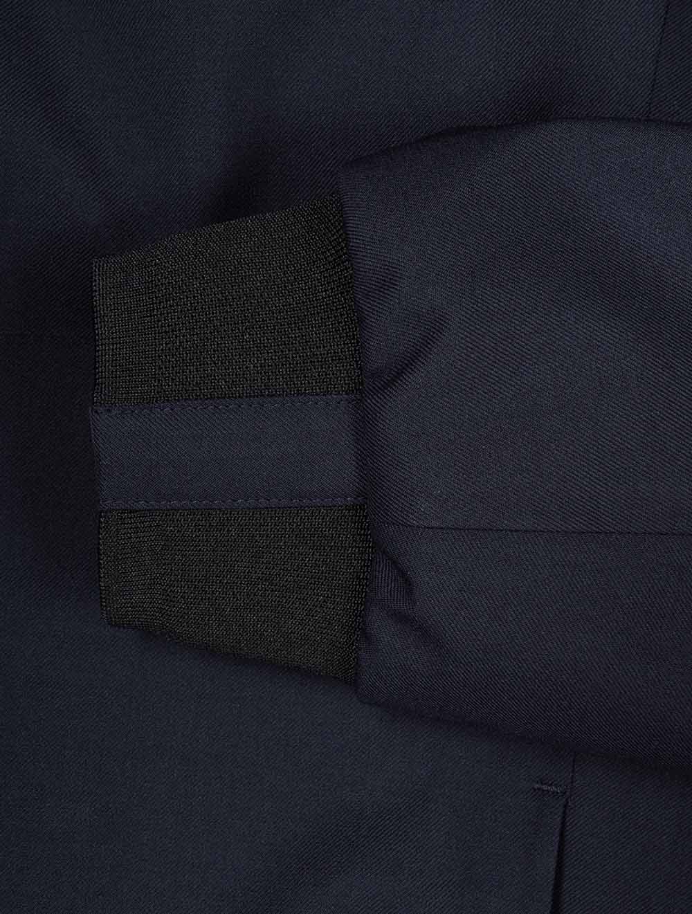 Bullet Savile Wool Jacket Navy