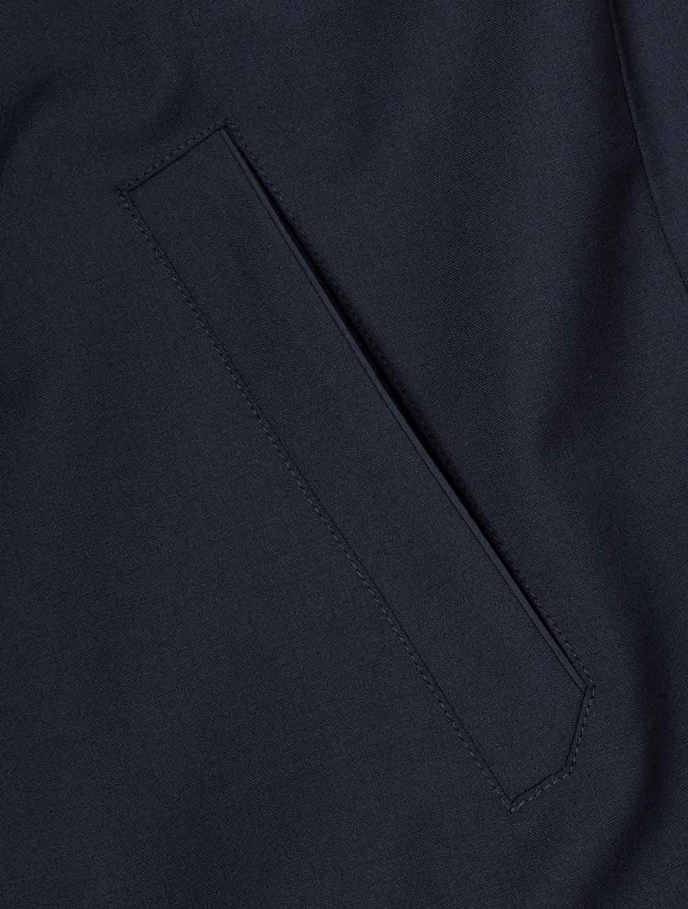 Wool Stretch Tech Vest Navy