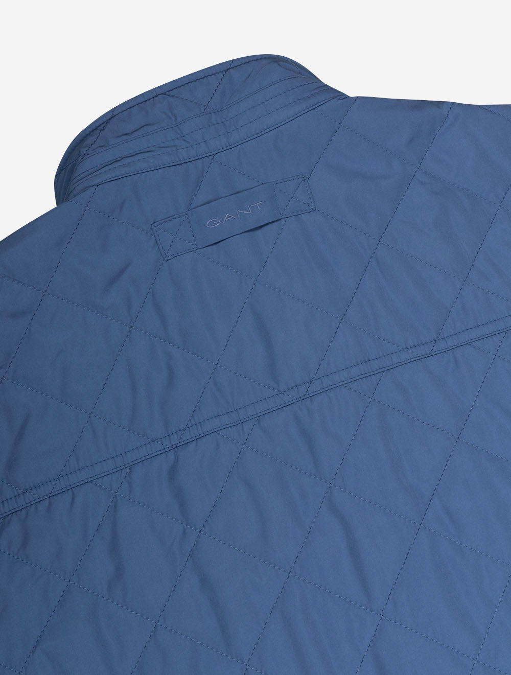 Quilted Windcheater Vest Vintage Blue