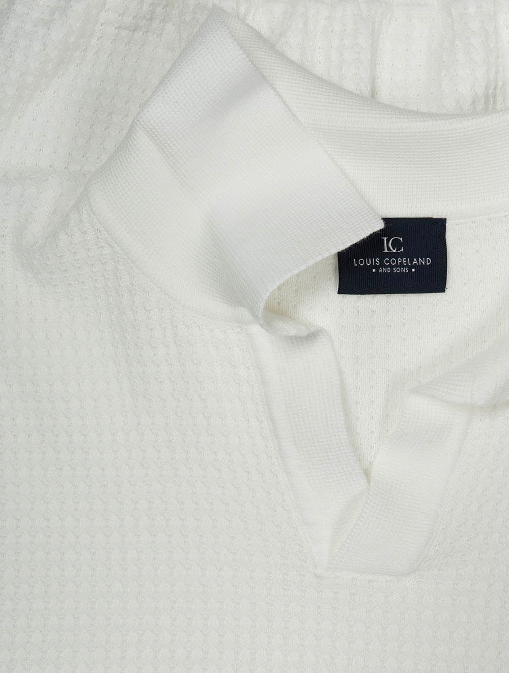 Revere Short Sleeve Polo White