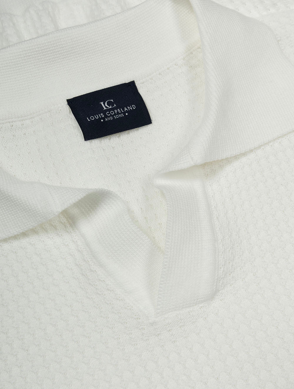 Revere Short Sleeve Polo White