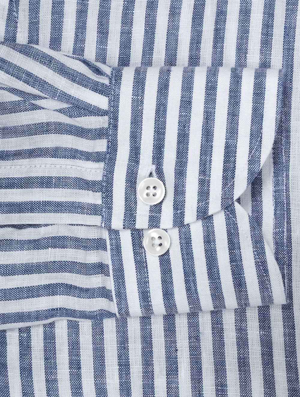 Seaside Linen Shirt Stripe