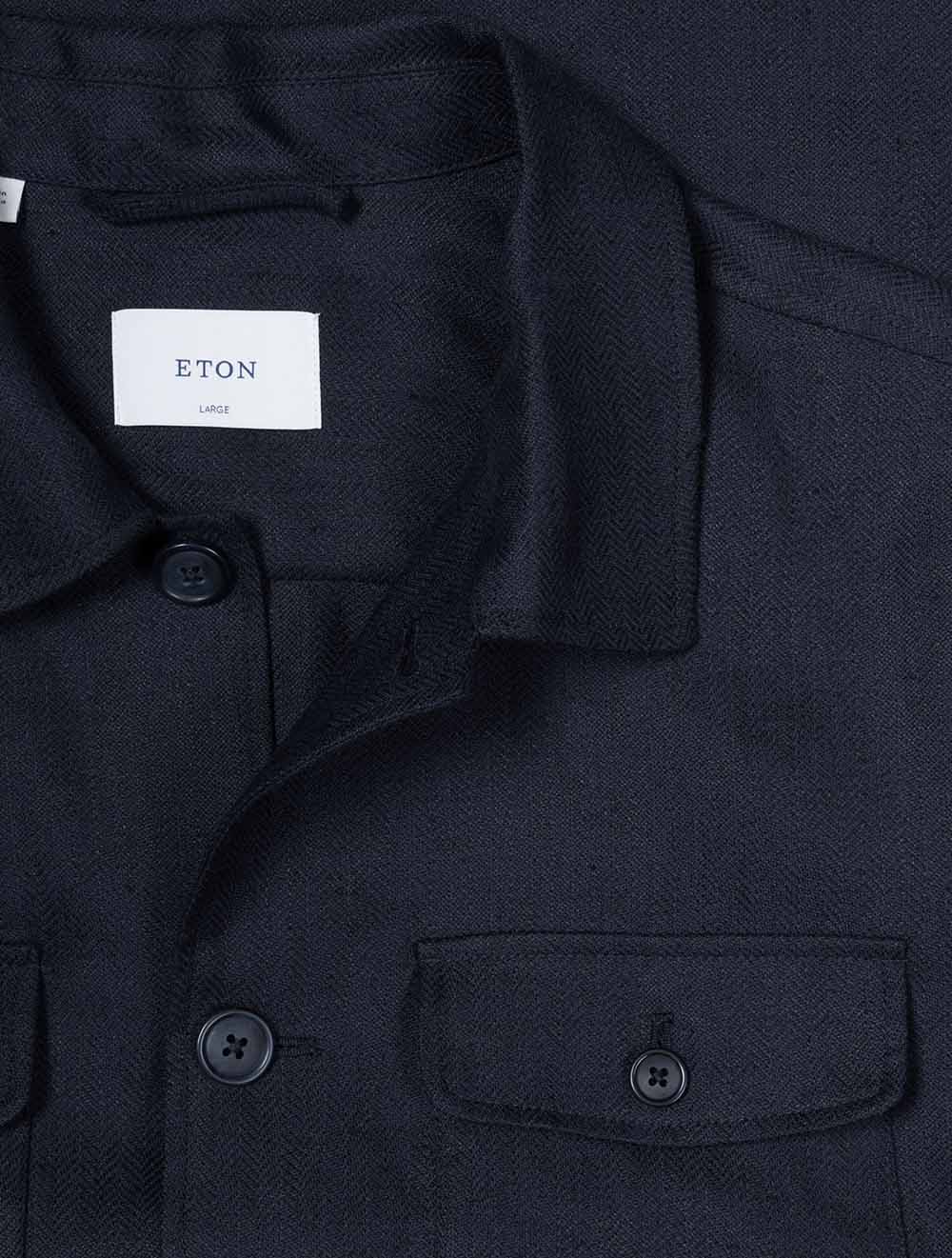 Four Pocket Shirt Jacket Navy