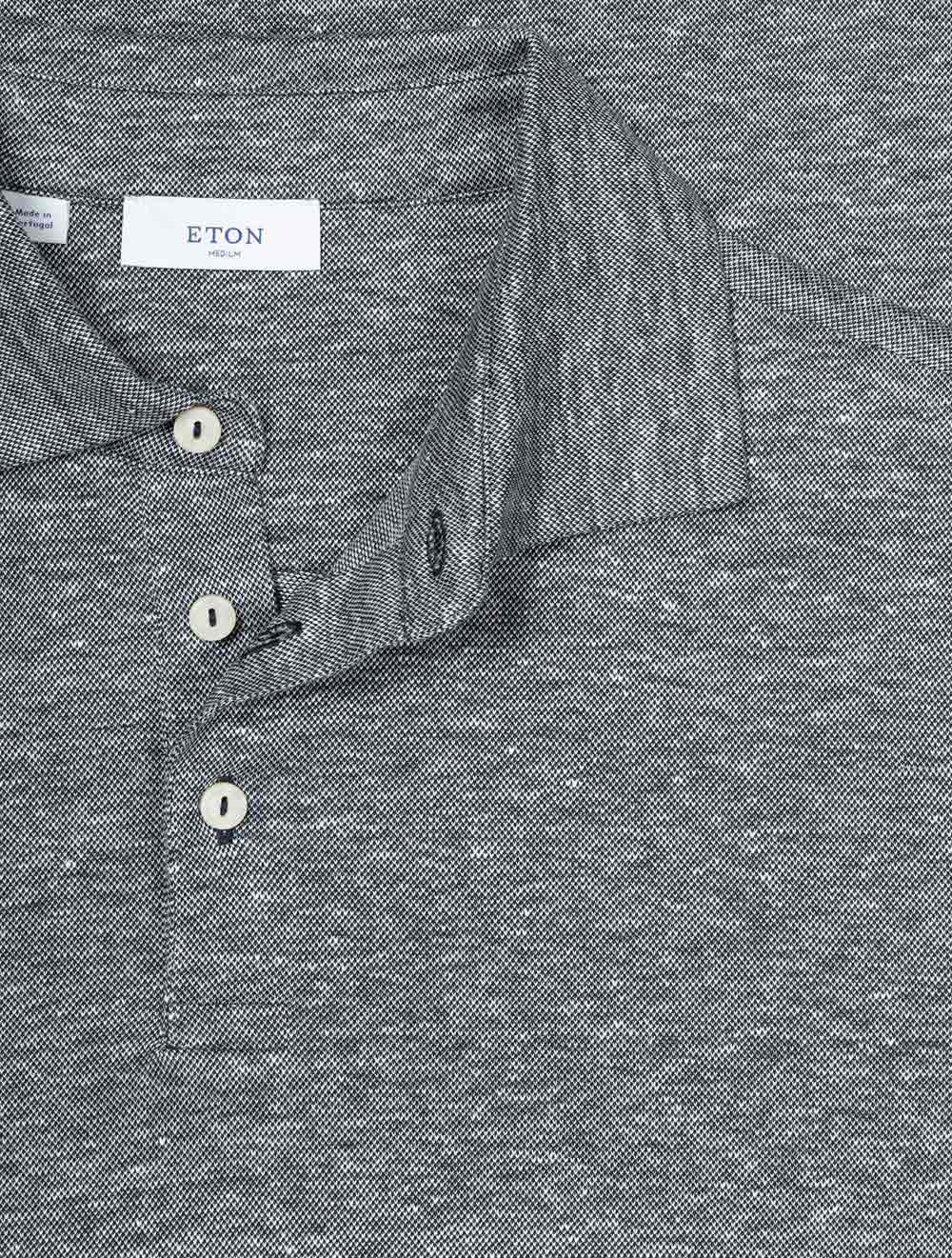 Short Sleeve Polo Shirt Grey