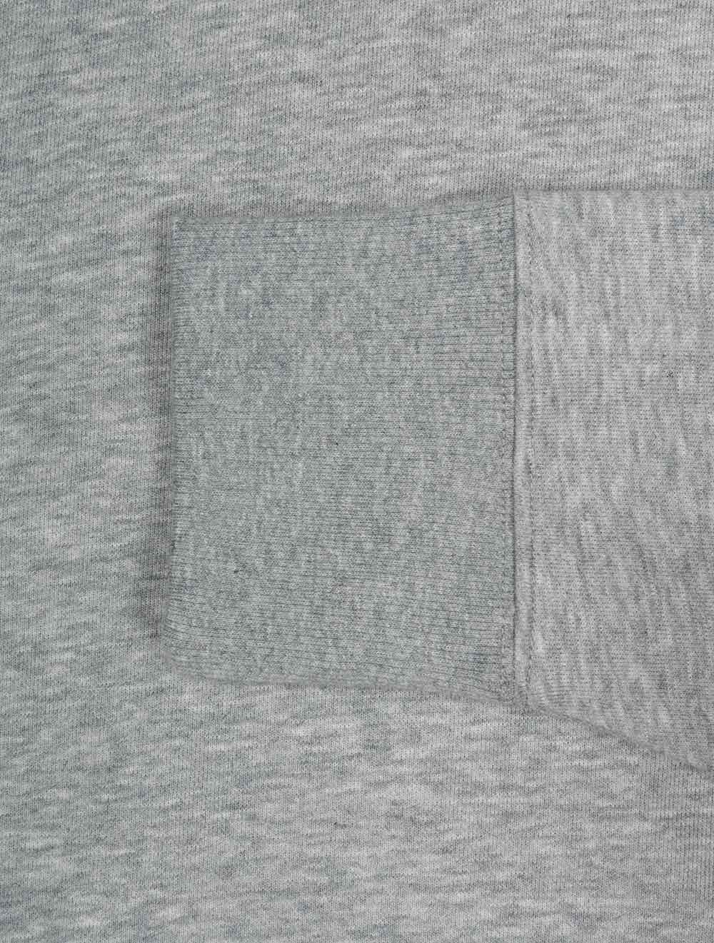G Badge Hoodie Grey Melange