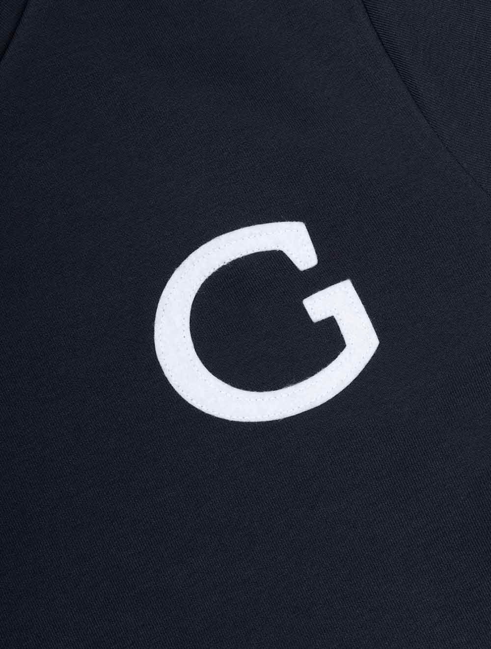 G Badge Hoodie Evening Blue