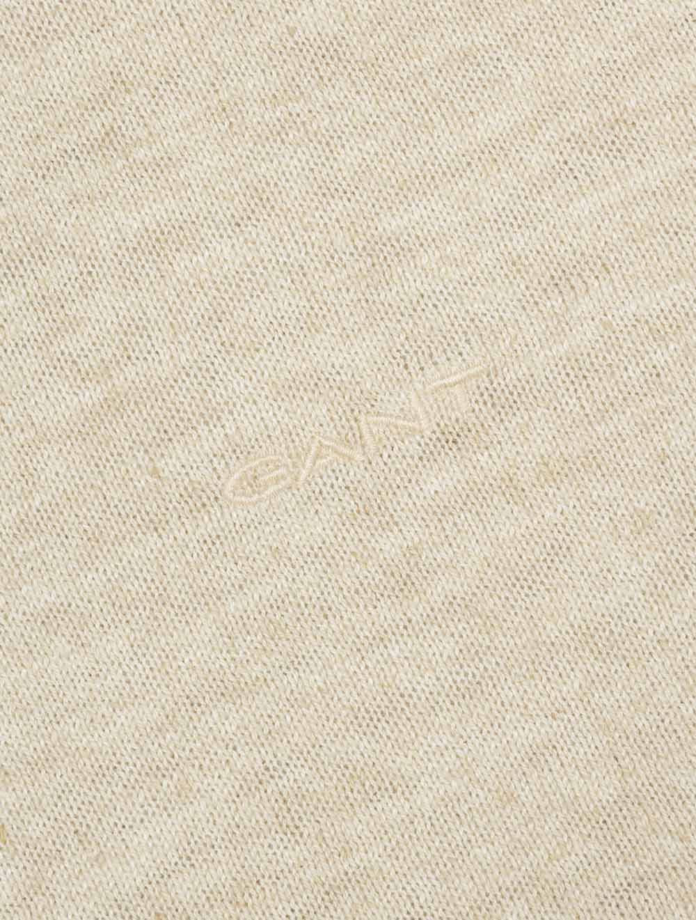 Slub Cotton Linen Polo Seed Melange