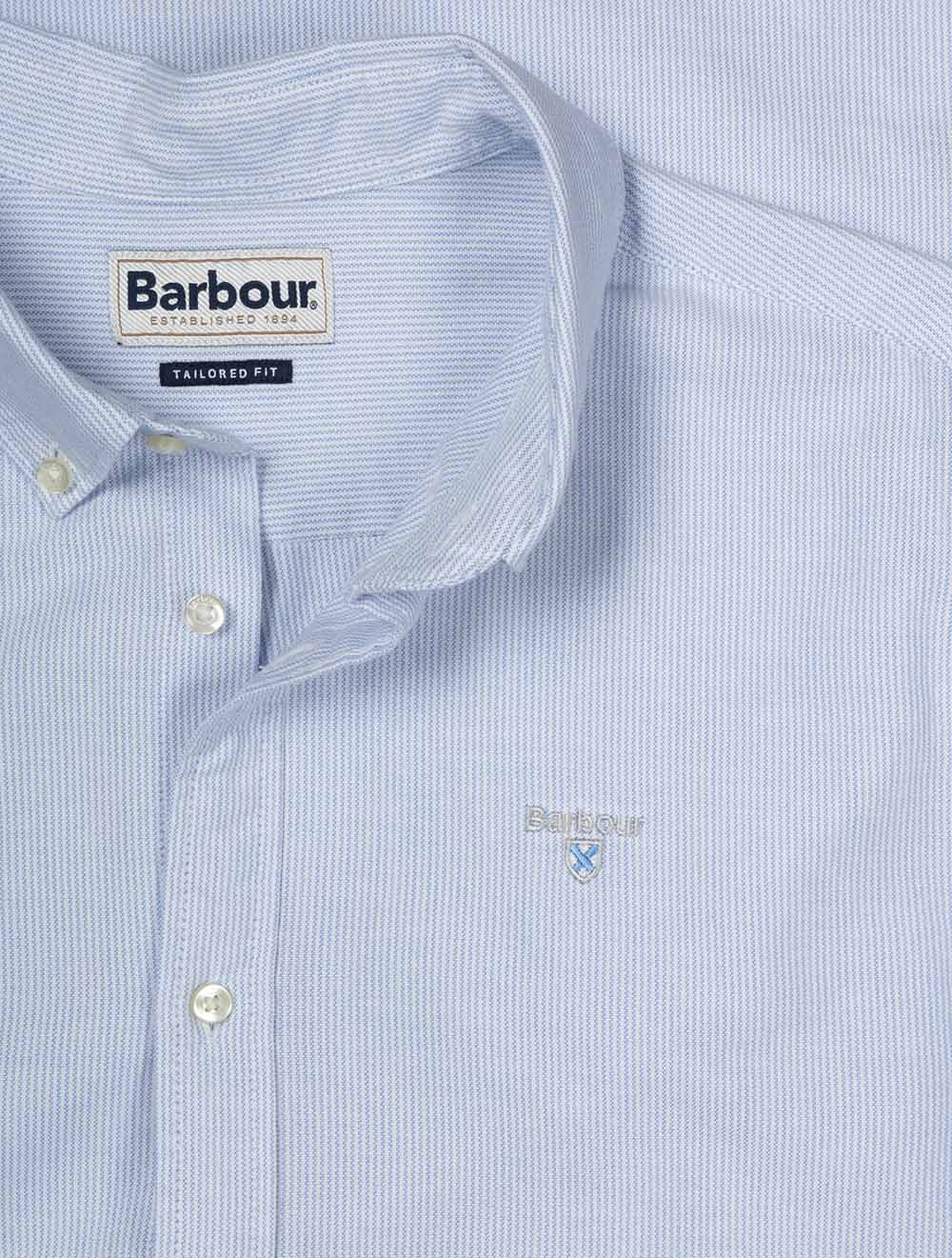 Striped Oxtown Shirt-Blue
