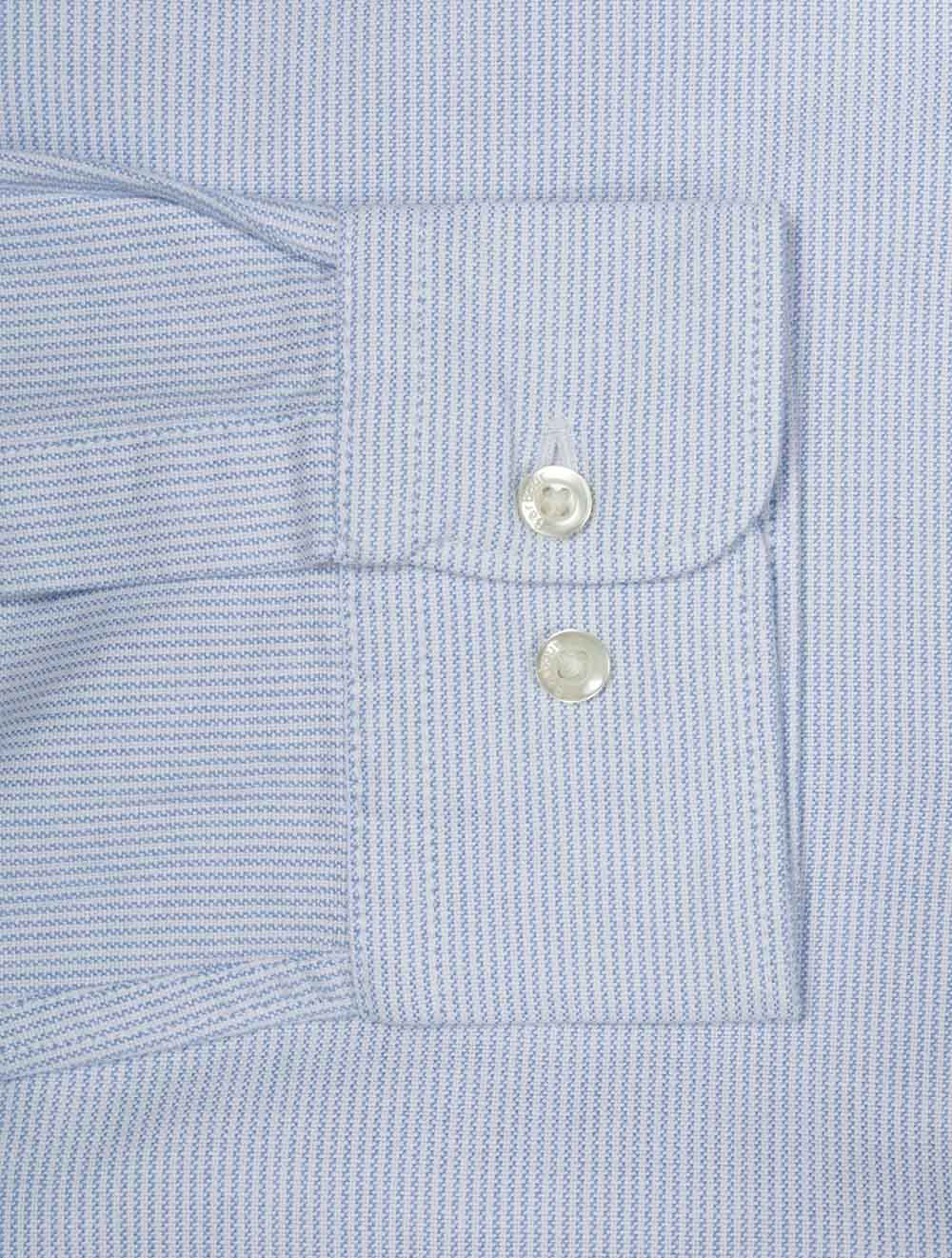 Striped Oxtown Shirt-Blue