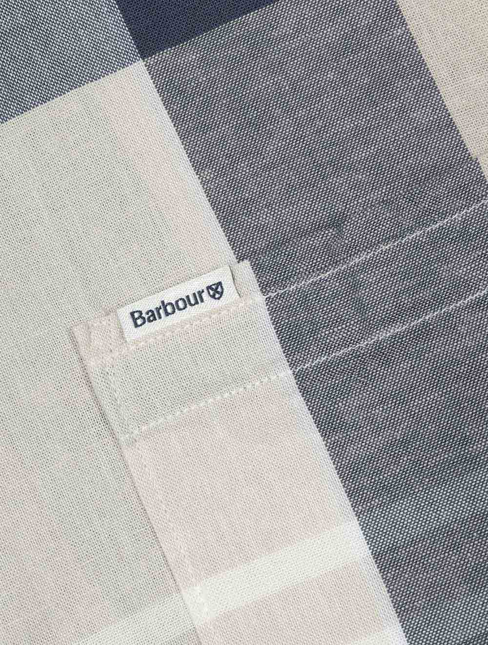Barbour Douglas S/S Tailored Shirt-Oban Mist Tartan