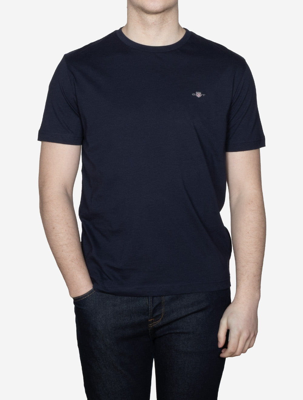 Regular Shield Short Sleeve T-Shirt Evening Blue