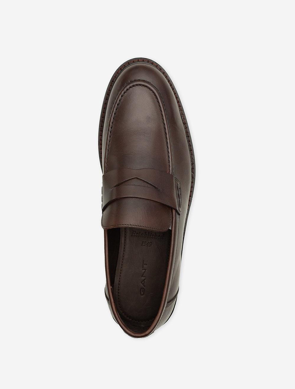 Lozham Leather Loafer Brown