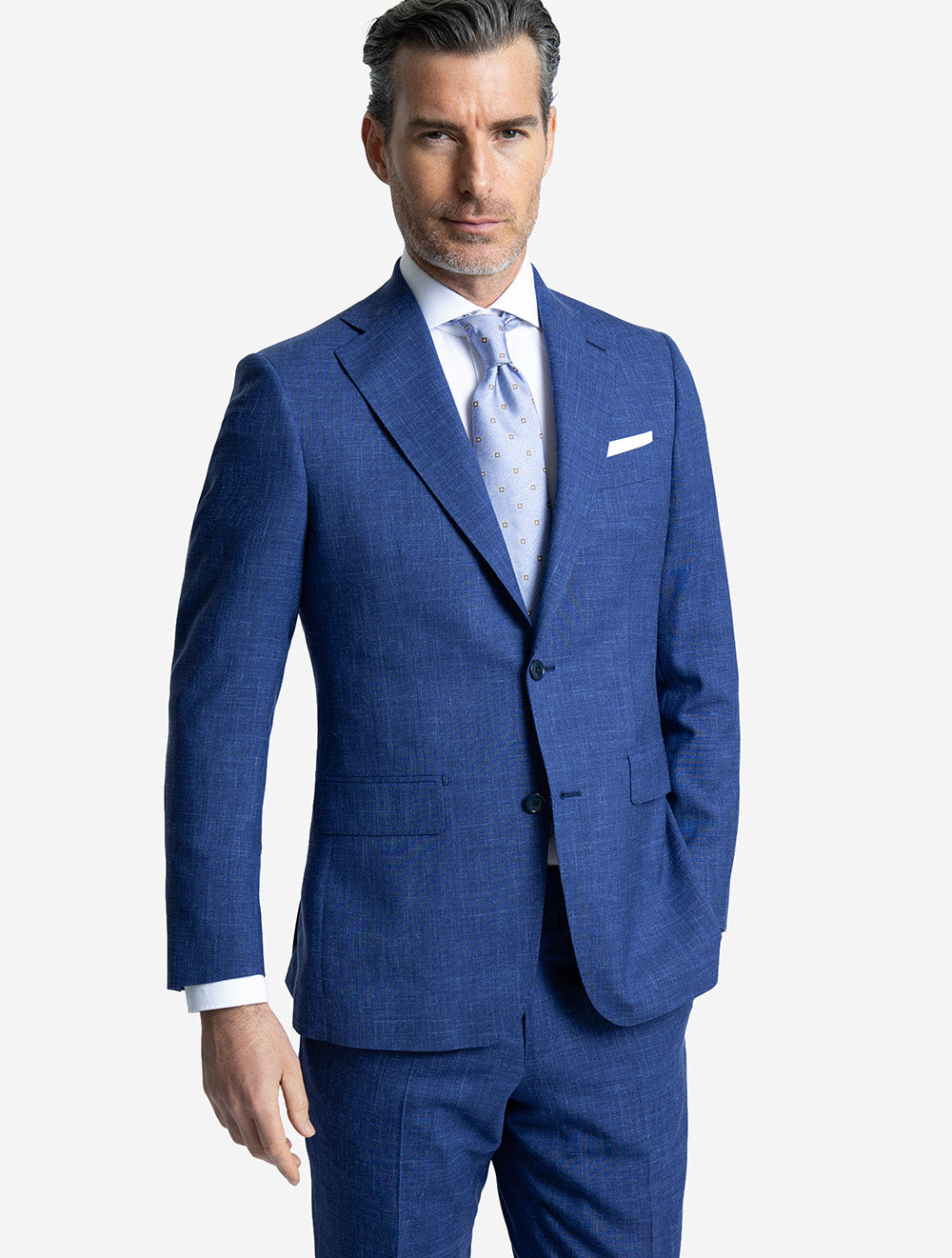 Summertime 2-Piece Suit Dark Blue