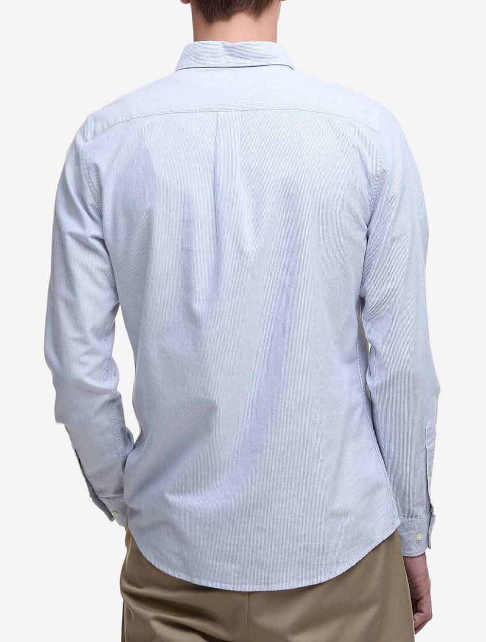 Striped Oxtown Shirt-Blue