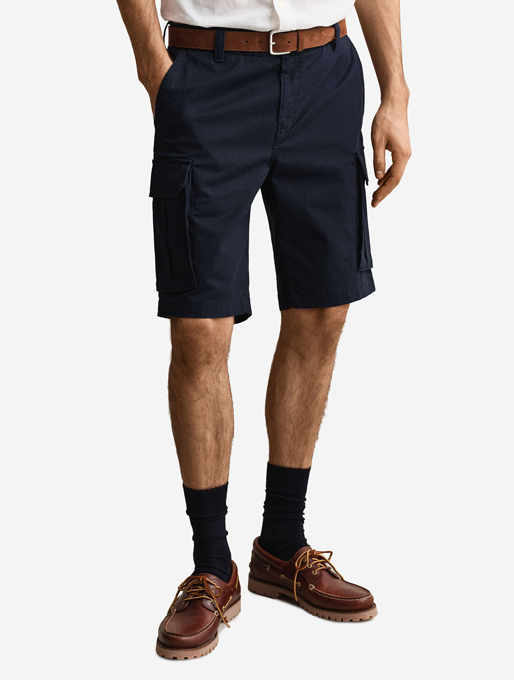 Regular Classic Cargo Shorts Evening Blue