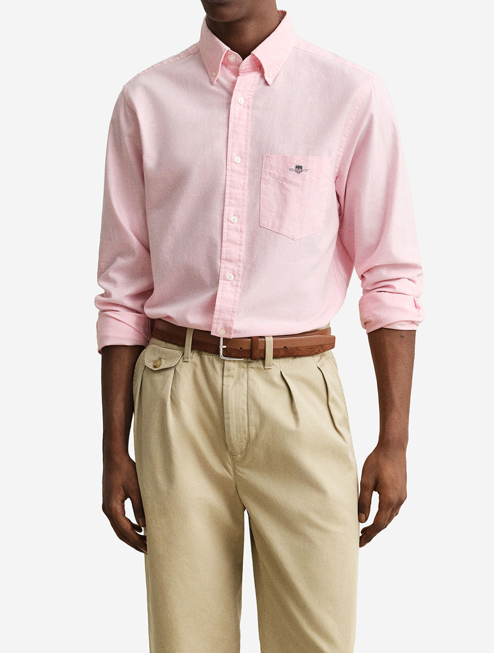 Regular Classic Oxford Shirt Washed Pink