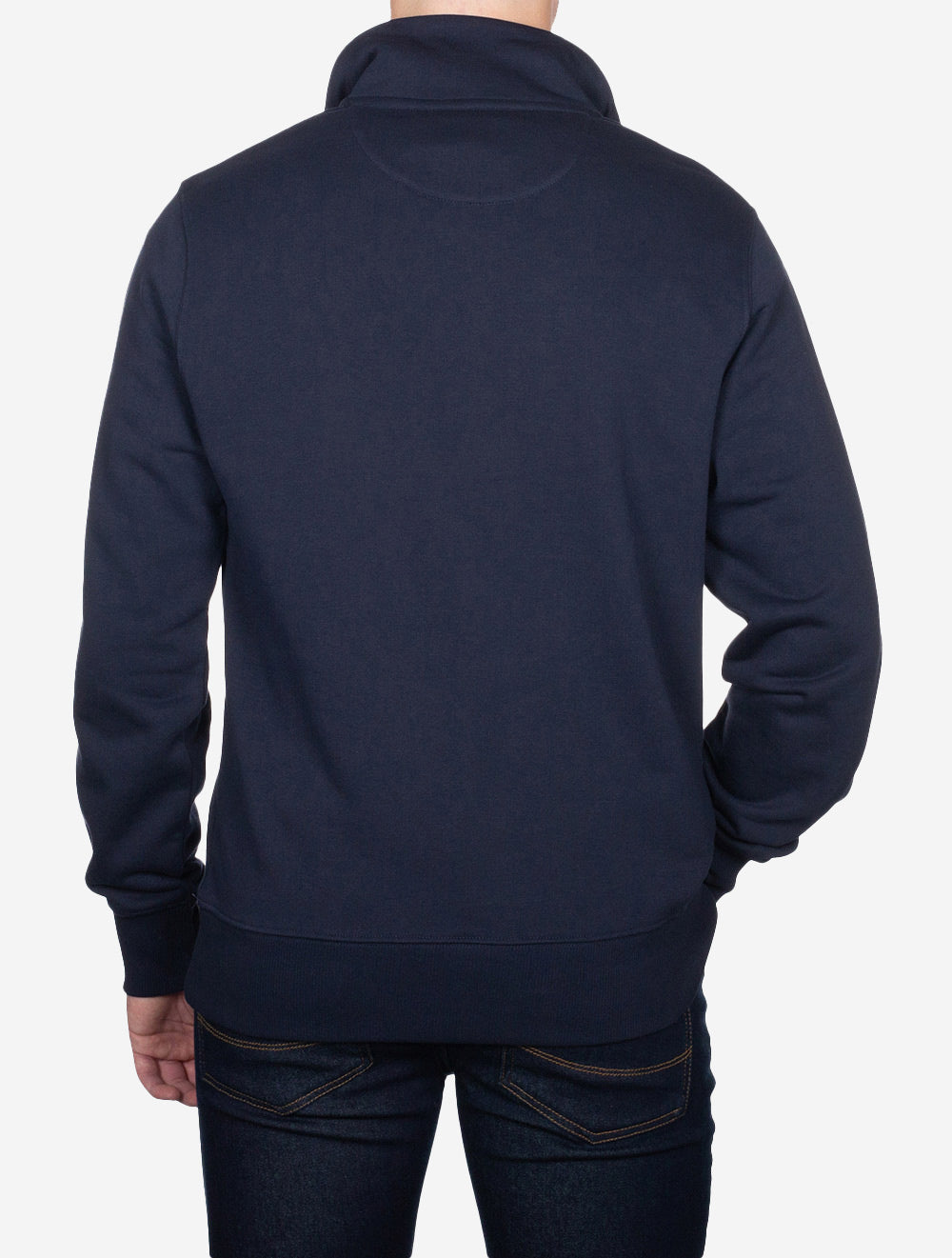 Regular Shield Half Zip Sweat Evening Blue