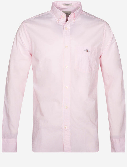 GANT Regular Poplin Shirt Light Pink