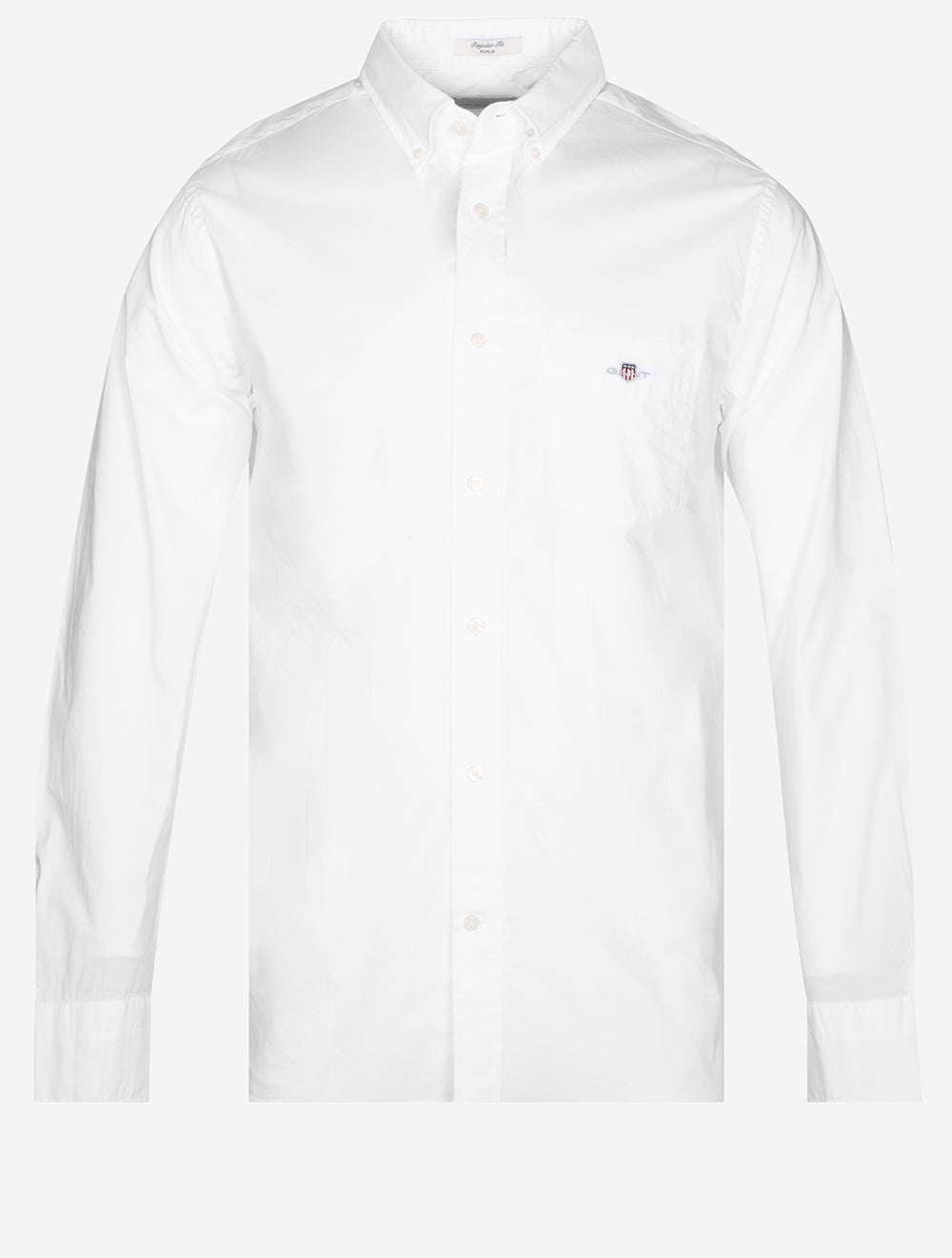 Regular Poplin Shirt White