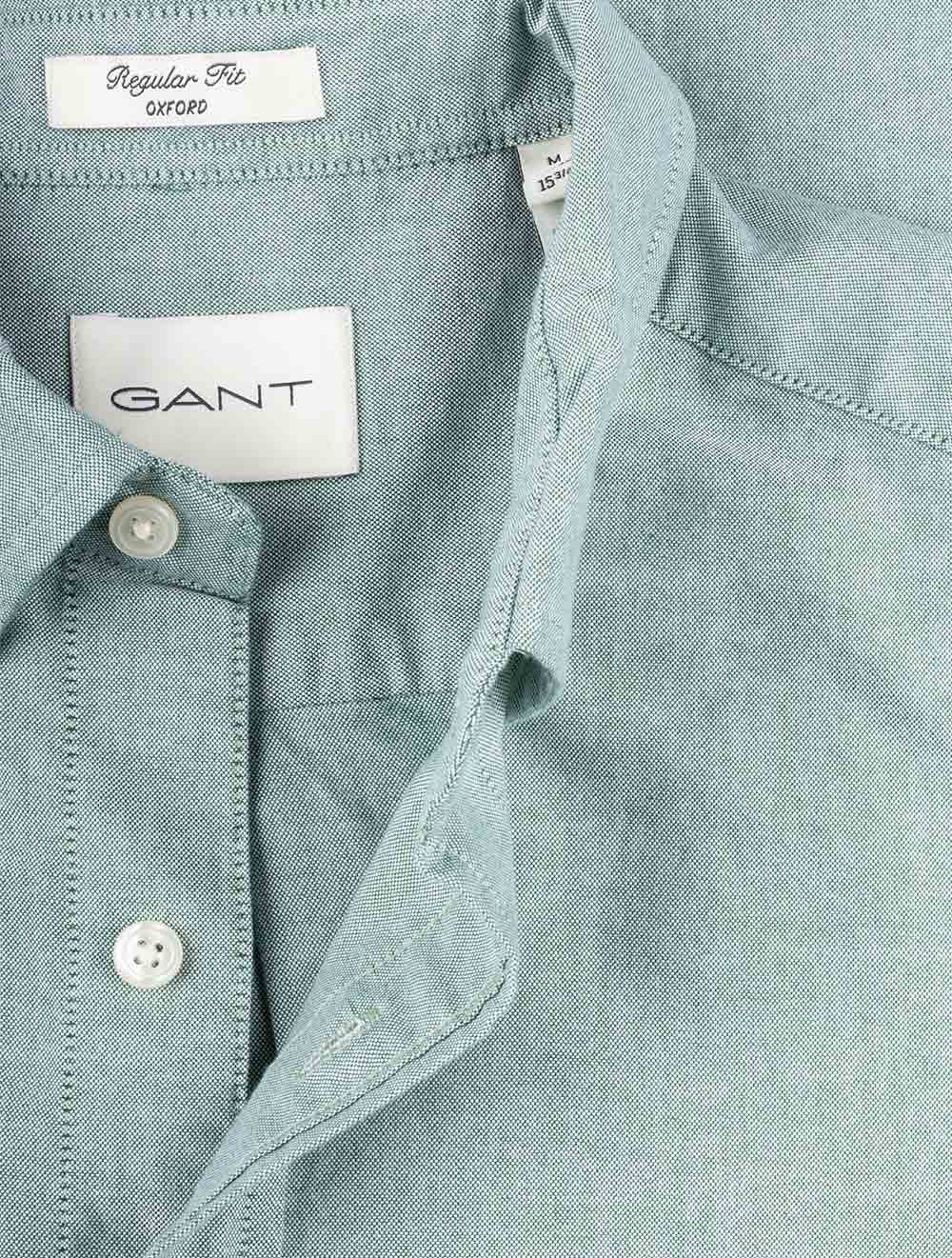 Gant Regular Oxford Shirt Forest Green AI3