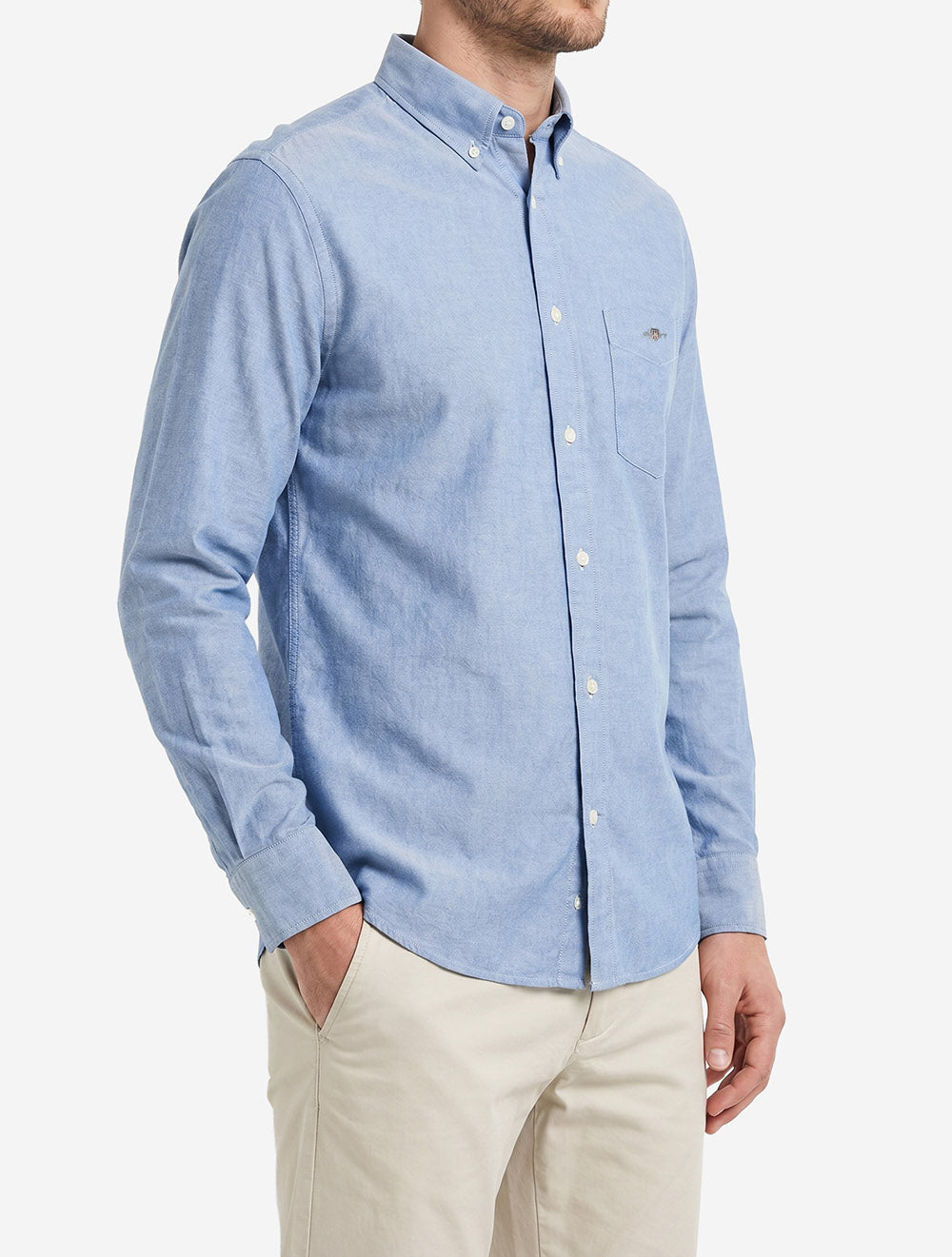 REG CLASSIC OXFORD SHIRT-College Blue