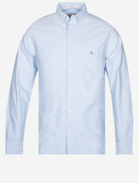 GANT Regular Oxford Shirt Light Blue