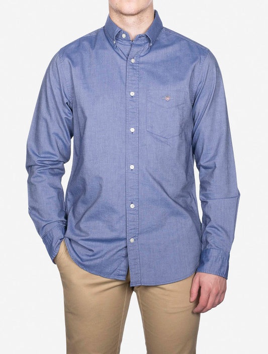 GANT Regular Oxford Shirt Persian Blue