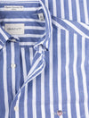Regular Poplin Wide Stripe Shirt College Blue