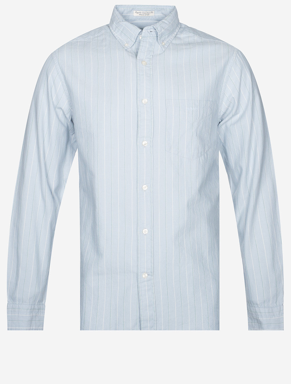 Gant Regular Archive Oxford Stripe Shirt Dove Blue MI