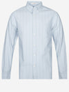 Regular Archive Oxford Stripe Shirt Dove Blue
