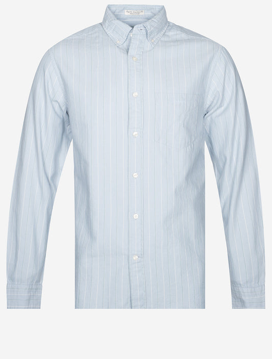 GANT Regular Archive Oxford Stripe Shirt Dove Blue