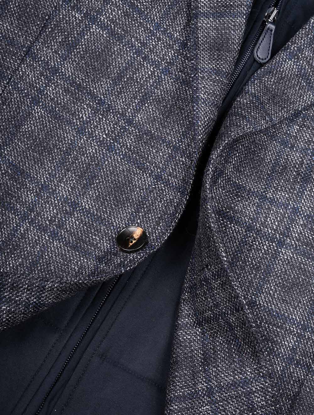 Lubiam Scooter Jacket With Insert Check AI3
