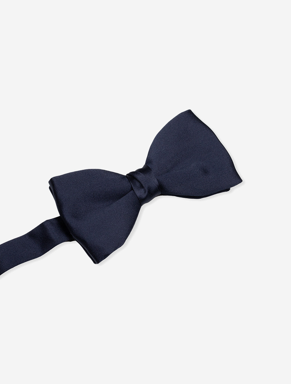 Satin Bow Tie Navy