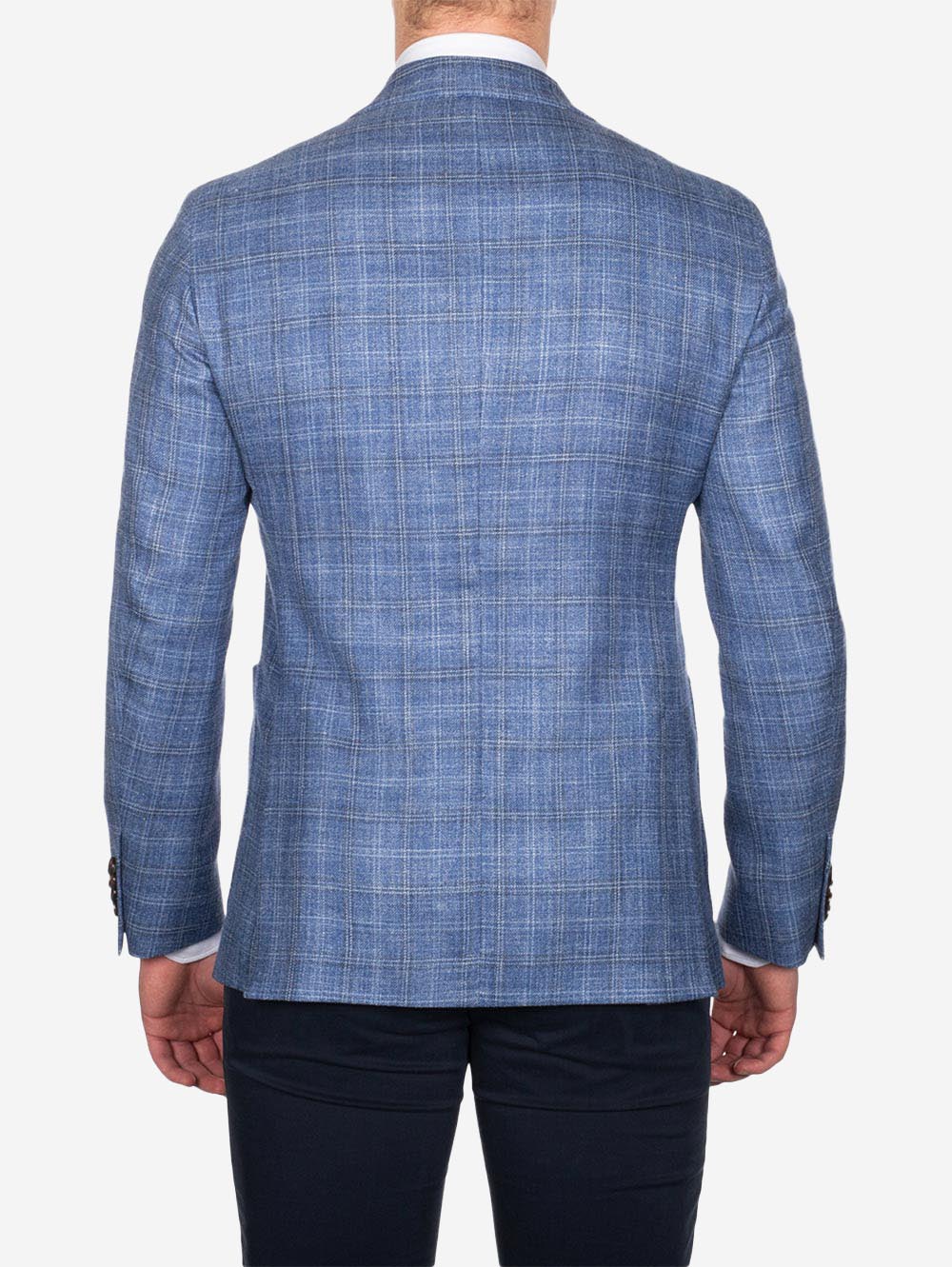 Check Jacket Blue