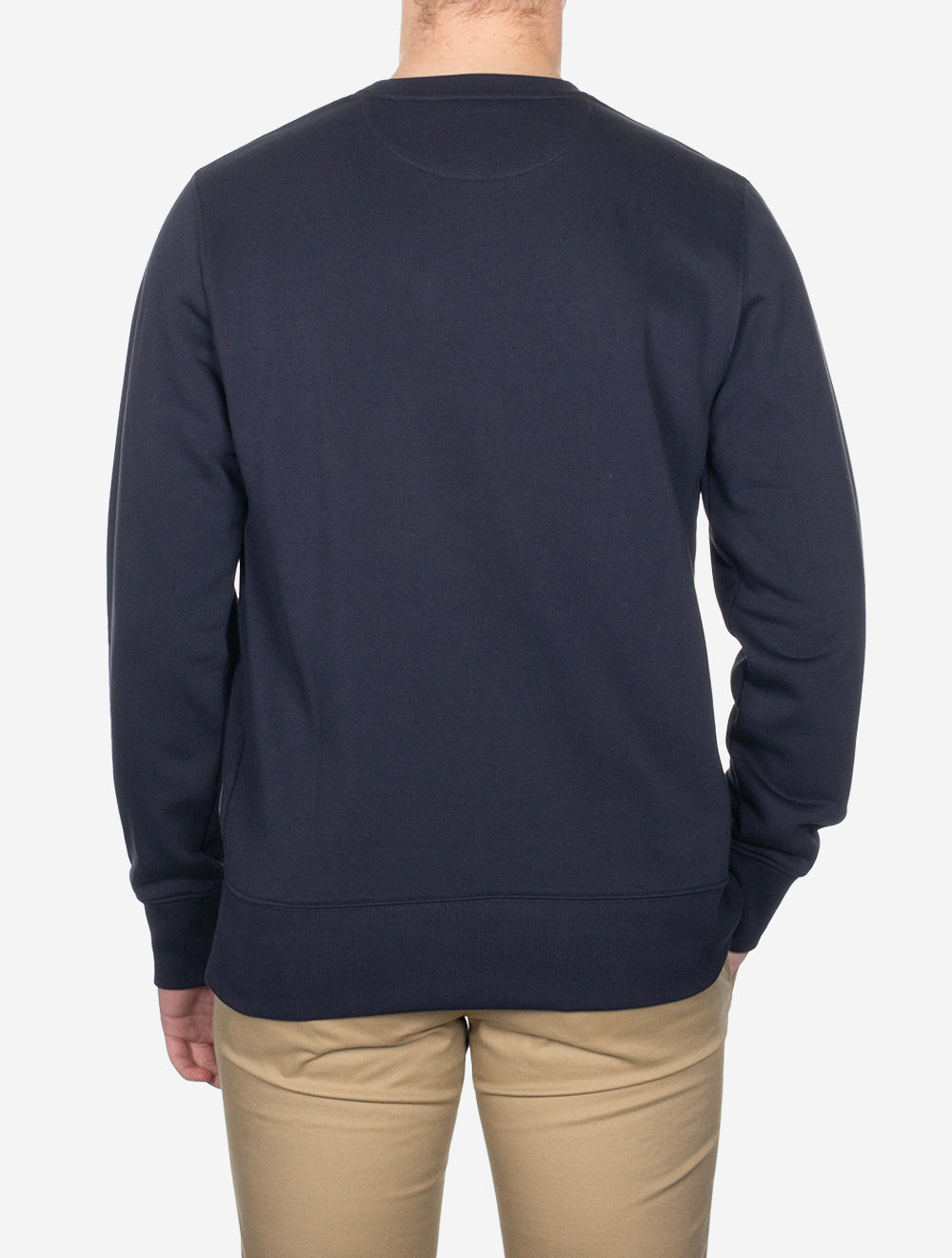Regular Shield Crew Neck Sweatshirt Evening Blue