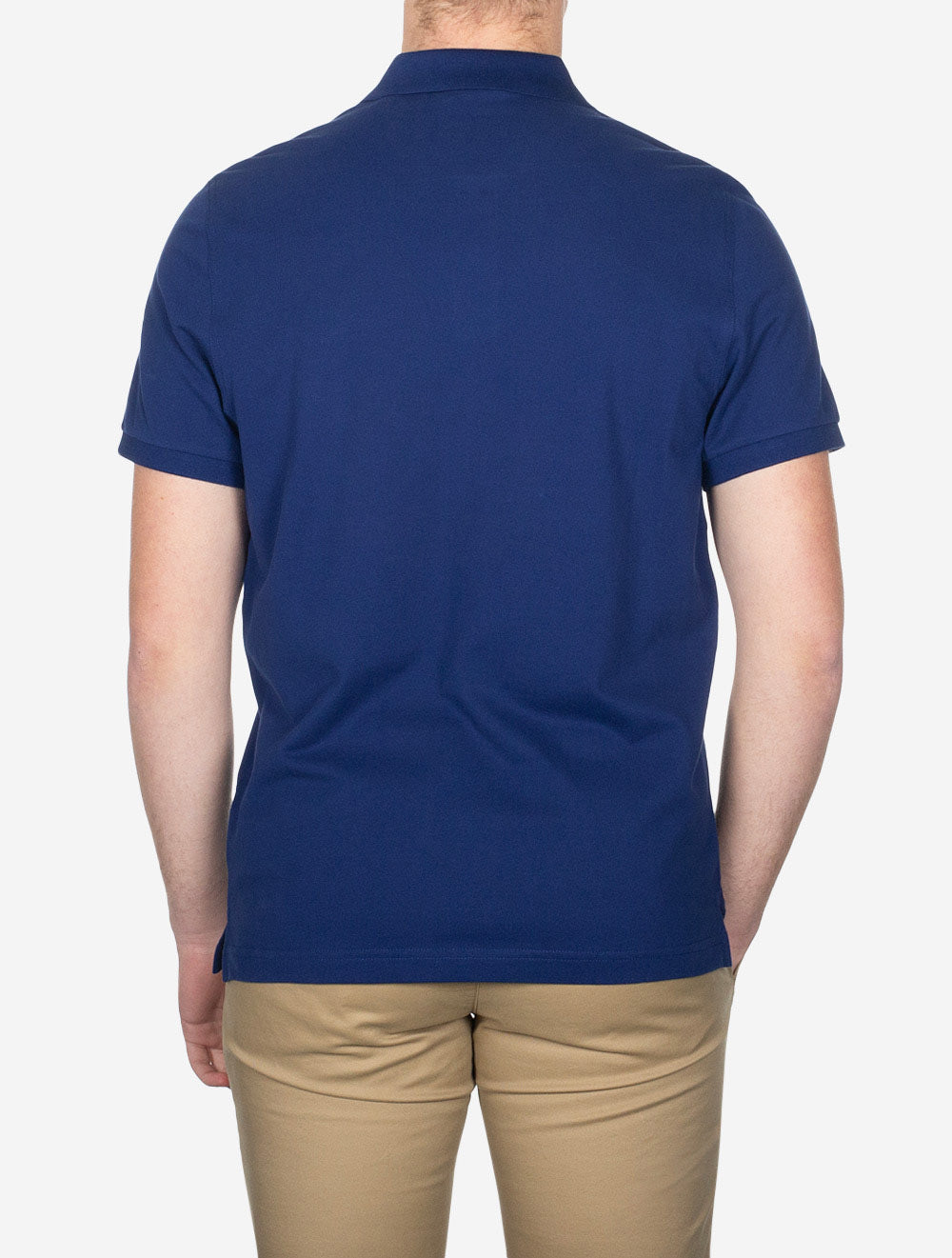 Regular Shield Short Sleeve Piqué Polo Rich Navy